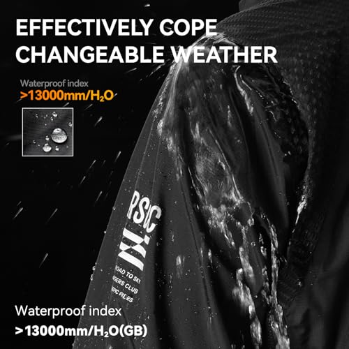 ROCKBROS Men's Cycling Rain Jacket