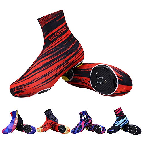 Lixada Couvre-Chaussures de Cyclisme Couvre-Chaussures de Vélo à Glissière Anti-Poussière pour Hommes Femmes Chaussons de Vélo de Montagne de Route pour Cyclisme de Printemps, d'Été et d'automne - Image 6
