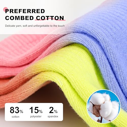Image of Pilates Socks with Grips for Yoga, Barefoot, Ballet, Barre, Hospital Non Slip Anti Skid Socks for Women and Men