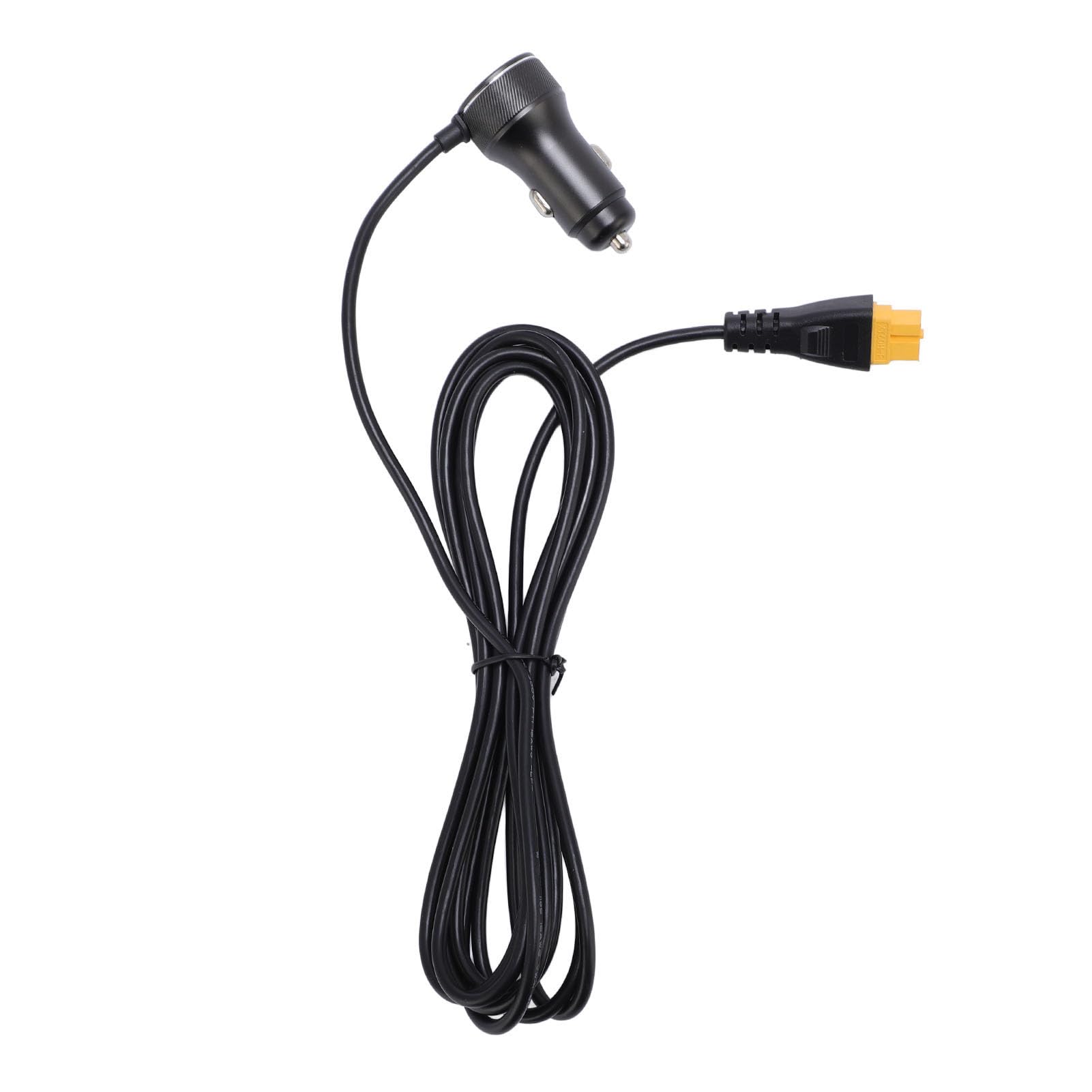Hyuduo Câble Allume-Cigare vers XT60, Rallonge Robuste 18AWG pour Voiture et Générateur Solaire 12V 24V