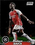 2023-24 TOPPS UEFA STADIUM CLUB CHROME #72 BUKAYO SAKA ARSENAL FC