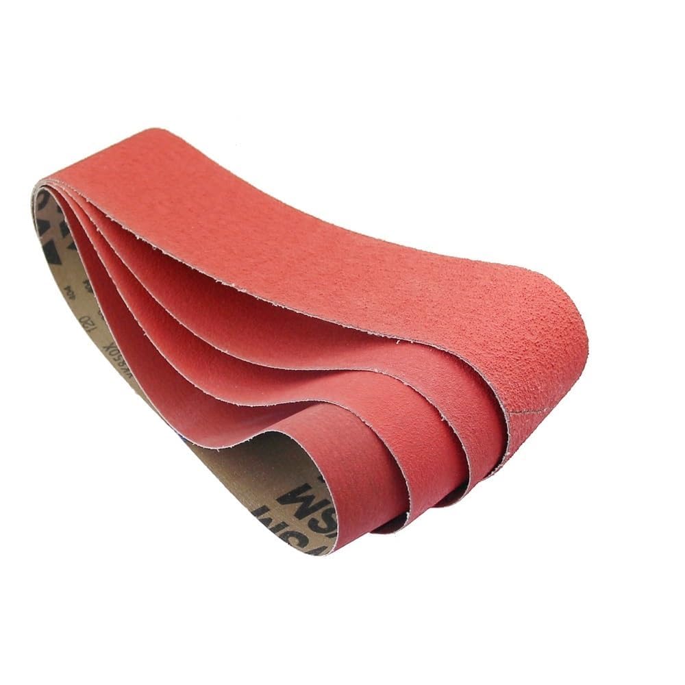 Schleifbänder, Sandstrahlwerkzeuge, VSM XK850X Keramik-Schleifbänder for Schleifen von superhartem Metall, 4 Stück(MIX,762x25mm)