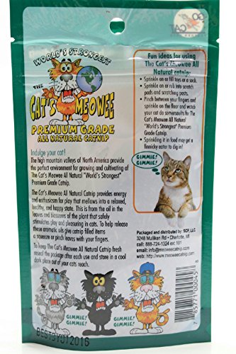 The Cat's Meowee Organic Catnip 0.352 oz
