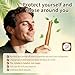 Upgraded Wooden Inhaler with All-Natural Herbal Extracts | Improves Breathing & Freshens Breath | Replaces Oral Habits for Fresh Air & Relaxation-EE01
