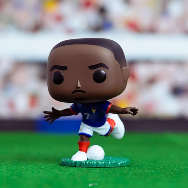 Funko Pop! Football: France - Ousmane Dembele - Figurine en Vinyle de Collection - Idée Cadeau - Produit Officiel - Jouets pour Enfants et Adultes - Figurine modèle pour collectionneurs et Exposition - 3