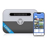 WiFi 8 Zone Smart Sprinkler Controller: 2nd Generation Pro Unit - Automatic Irrigation Controller with Remote Access App Bluetooth - Easy DIY Install Local Weather Intelligence, Rain Skips