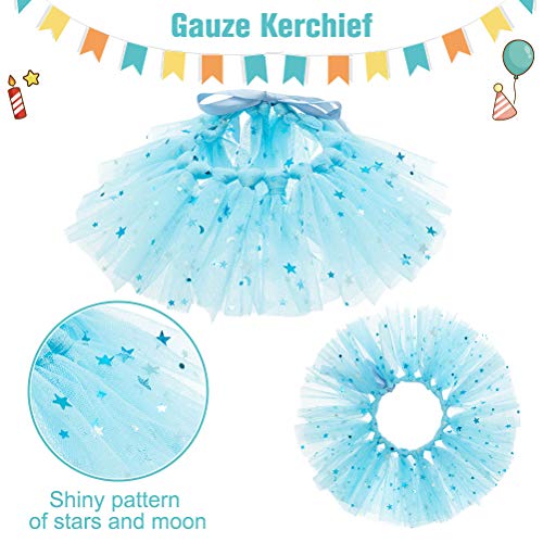 EXPAWLORER Dog Birthday Hat Bandana with Squeaky Cake Set - Pet Birthday Outfits, Party Supplies and Decorations for Puppies Small Medium Dogs - Image 4
