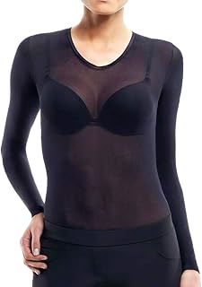 Segunda Pele, Blusa Feminino, Preta (Black), Único