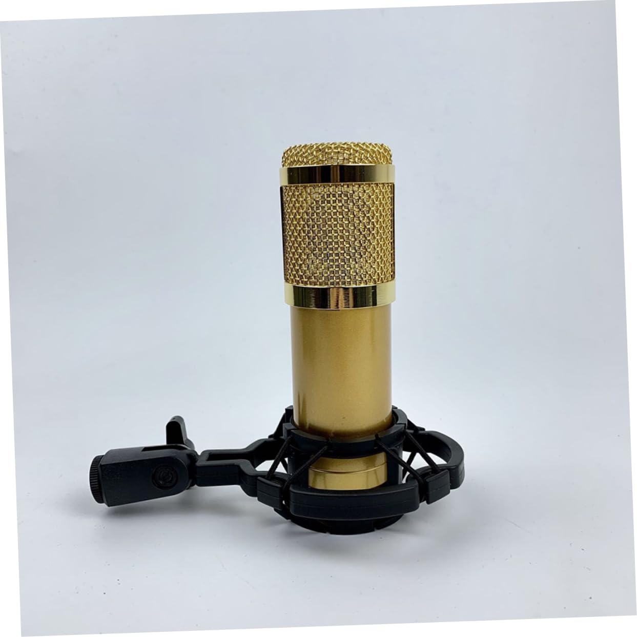 Microphone à Condensateur Doré BM-800 à Double Couche pour Conférence