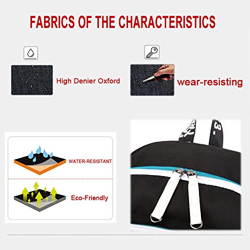 OZUKO Zaino Luminous Backpack, Unisex Anime Zaino