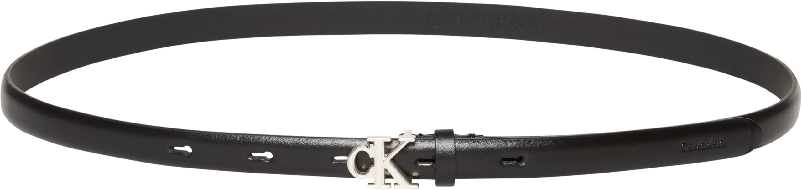 Calvin Klein Ck Buckle 15mm Fixed Belt Lv04f7055g Ceintures Femme (lot de 1)