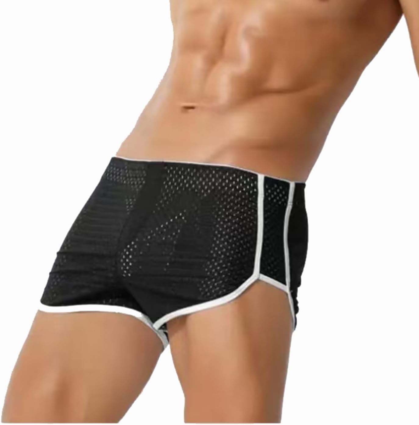 Men's 3-Inch Mesh Workout Shorts - Breathable Quick-Dry Lounge Running Sexy Gym Athletic Fitness Casual Short - Image 6