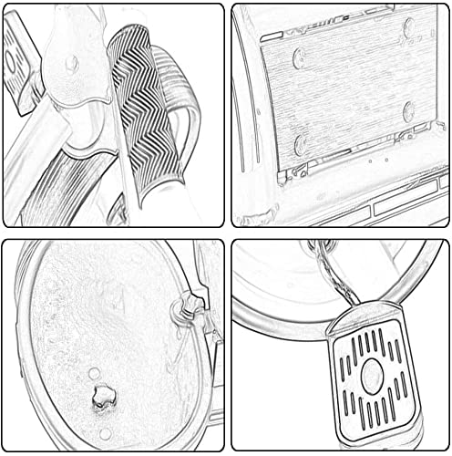 NUBAO Dreiräder Für Kinder ab 1 Dreirad Trike Trike-Dreirad, Retro-Multifunktions-Kinder-Dreirad Schnelle Demontage und… – Bild 4