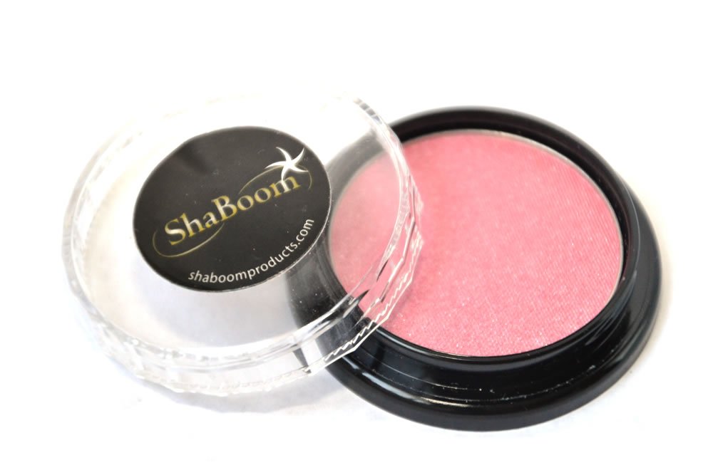 ShaBoom Beauty Pink Diamond Natural Shimmer Mineral Blush, Cruelty Free, Talc Free