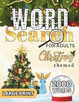Christmas themed Word Search for Adults: Large Print Word Puzzles (Fun-Themed Large Print Word Search) 1963240413 Book Cover
