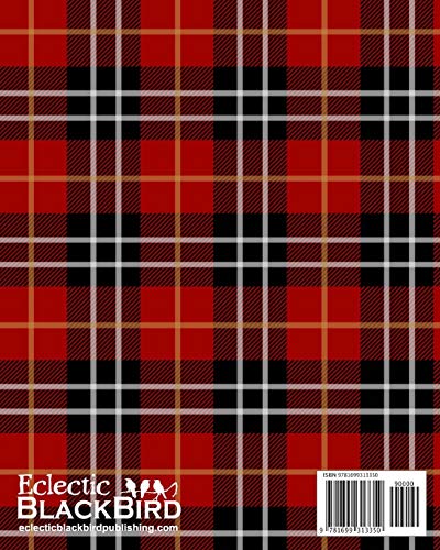 Dots & Boxes A Classic Strategy Game: Large and Small Playing Squares, Big Book Dot to Dot Grid, Game of Dots, Boxes, Dot and Line, Pigs in a Pen, Blank Pages, Red and Black Plaid image 4