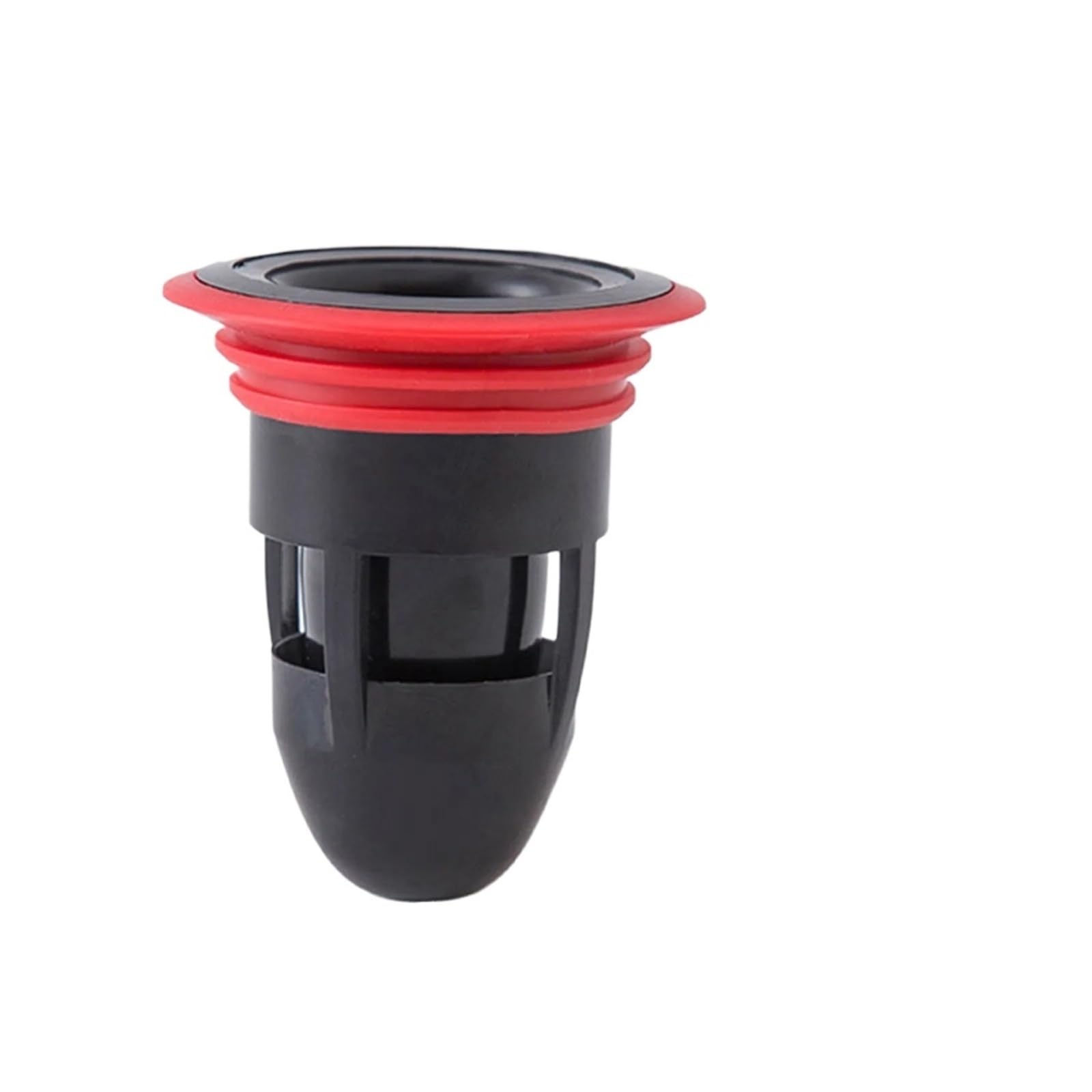Sewer Backflow Preventer 5Pcs Floor Drain Core Cover Backflow Prevention Shower Kitchen Sewer Trap Filter(Black)