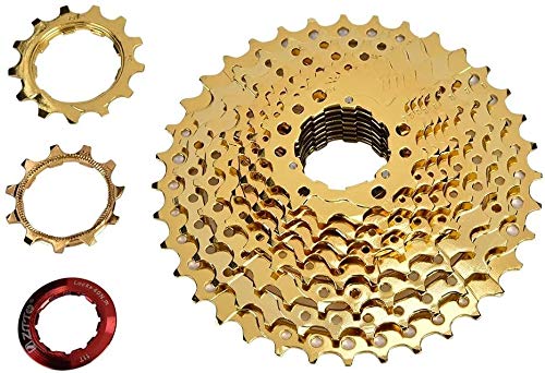 KDKDA Freewheel 10 Speed 11-36T Freewheel Bike Cassette Mountain Cycling Freewheel Cassette Sprocket Gear