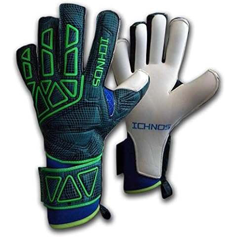 ICHNOS Vertex removable finger saver bars football goalkeeper gloves adult size (9) Cover