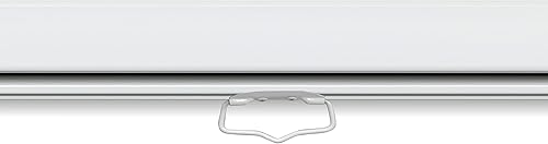 Miniatura 6 de ProHT - Pantalla de proyección manual de 84 pulgadas (05350), relación de aspecto 16:9, pantalla de proyector extraíble, blanco mate, cine en casa,