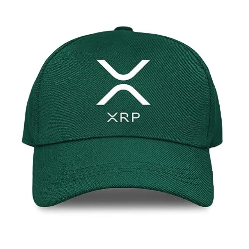 Mog Print Men's Green - Adult Xrp Ripple Logo Baseball Caps - Xrp Logo Cap - Digital Currency Xrp Print Cap - Market Trade Protocol Payt Baseball Hat - Dad Hat - Gift For Investors Traders