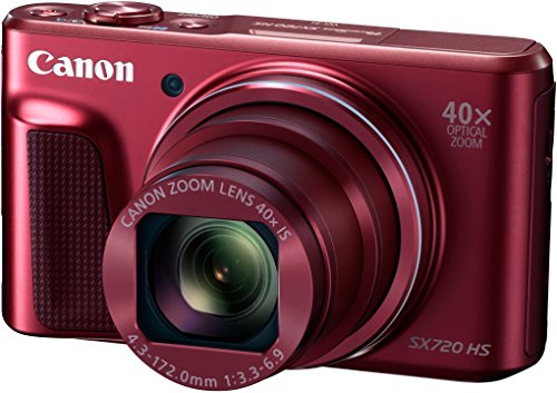 Canon SX720 HS Kompaktkamera Rot 40x Zoom