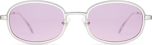 Retro Oval Sunglasses for Women Men Trendy Large Round Y2k Sunnies AP3681