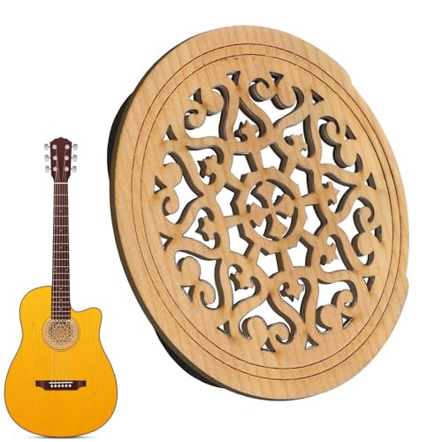 ギターサウンドホールブロック、アコースティックギター用フィードバックバスター - アコースティックギター用軽量ギターパーツ ギターアクセサリー,フィードバックとノイズを軽減するギターツール クリスマス用サウンドホールカバー
