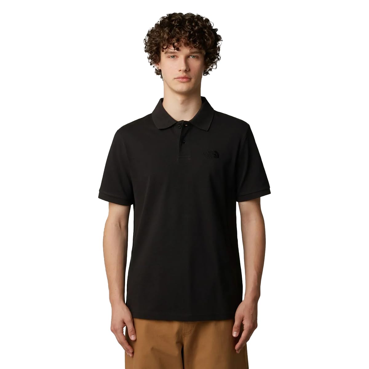 The North Face Men's Black Essential Regular Polo Shirt