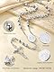 FaithHeart Rosenkranz Halskette für Damen Herren Orthodoxes Kreuzkette Edelstahl Rosenkranzkette Lange Jesus Kette mit Maria Gebetskette Silber Wundertätige Medaille Rosary Necklace Schmuck