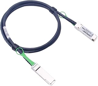 40G QSFP+ DAC Twinax Cable, 40GBASE-CR4 Passive Direct Attach Copper Cable, 2m (6.56ft), 40G QSFP Cable for Cisco QSFP-H40G-CU1M, Meraki MA-CBL-40G-1M, Intel XLDACBL1, Mikrotik, Netgear, TP-Link