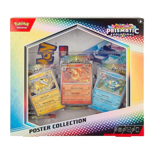 Pokemon TCG: Scarlet & Violet—Prismatic Evolutions Poster Collection