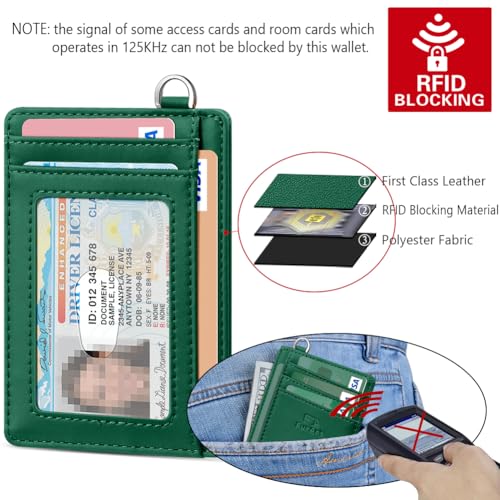 Image of FurArt Slim Minimalist Wallet RFID Credit Card Holder for Men | slim minimalist compact rfid id window thin