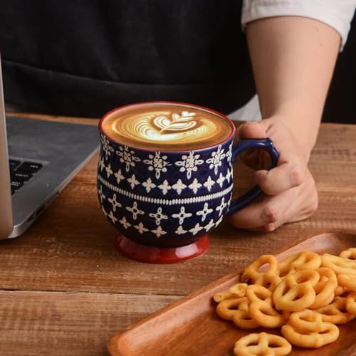 Muziuo MUG002 12 Oz Coffee Mugs Set Of 2 thumb #3