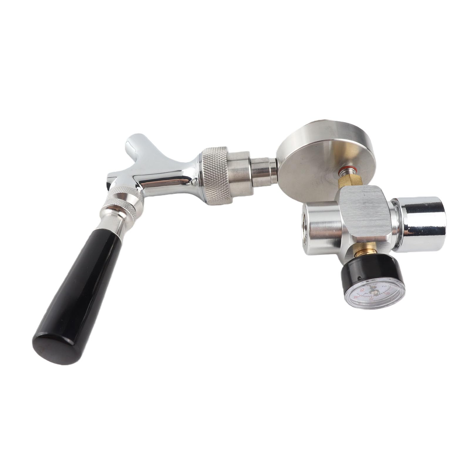 Kit De Distributeur De Robinet De Lance De Bière D'Acier Inoxydable De Robinet De Lances D'Injecteur De Co2 Pour Le Mini Producteur De Bière De Fût De 2L/3.6L/5L