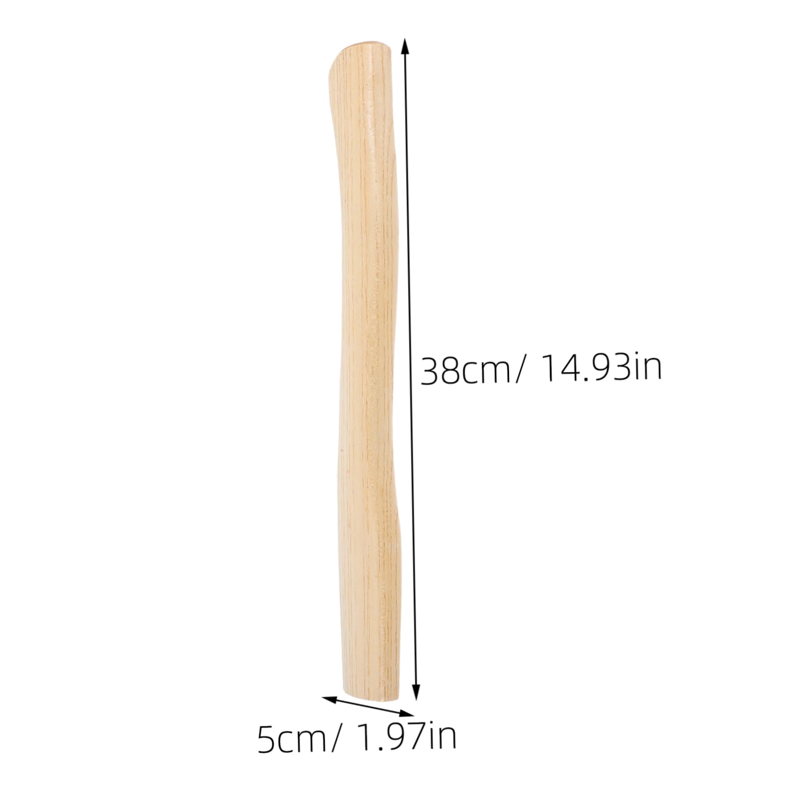 Angoily Wooden Axe Handle for Hand-Forged Axe Wood Hatchet Replacement Handle Hardwood Ergonomic Polished Finish