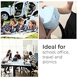 DIVCHI Portable Lunch Box For Kids Adult Food Container Food Grade Bento Storage Box Sandwich Box, Meal Prep Containers Dishwasher and Microwave Safe, BPA Free (Blue) - Image 6