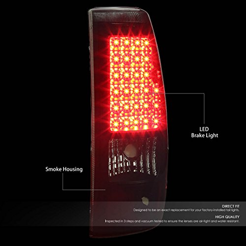 Dna Motoring Tl-Csil03-Led-Bk-Sm Led Tail Light Assembly Driver & Passenger Side [Compatible With 03-06 Silverado / 07 Sierra] #TOP9