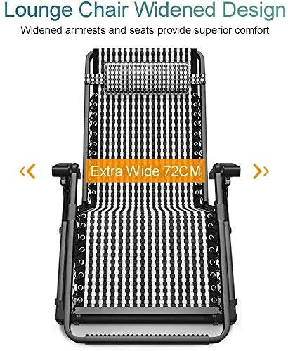 Chaise de jardin extra large pliable pour soulager le mal de dos - 3