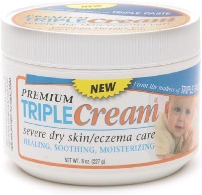 Triple Cream Severe Dry Skin/Eczema Care 8 oz (227 g) by Triple Cream