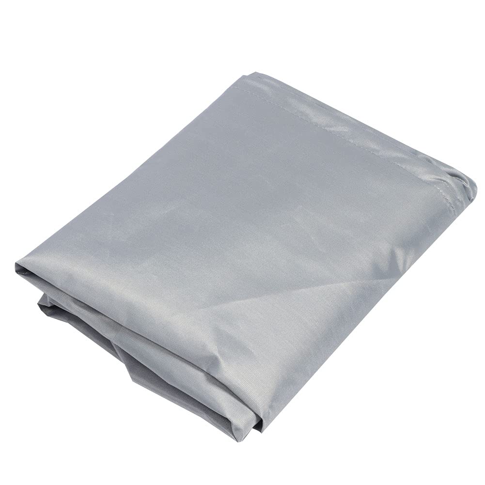 OUKENS Outdoor Chair Covers, 210D Oxford Cloth Chair Cover Rainproof Sunproof Chair Protective Dust Cover for Patio Lawn Furniture 50.8x45.7x35.6cm (Gray)