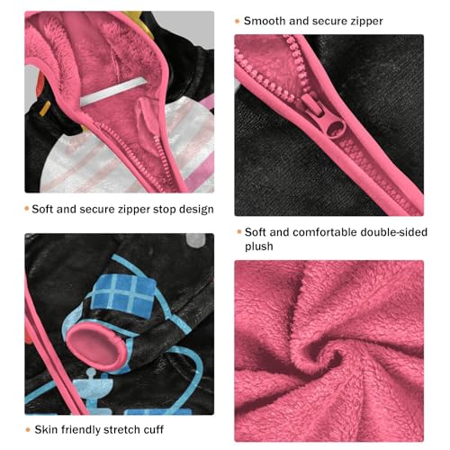 GuoChe Planet Toddler Sherpa Jacket3