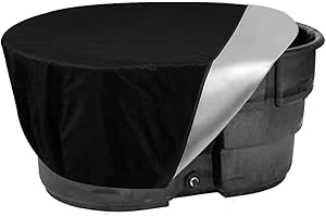 Rubermaid 150 Gallon Stock Tank Cover - Water Trough Cover Heavy Duty