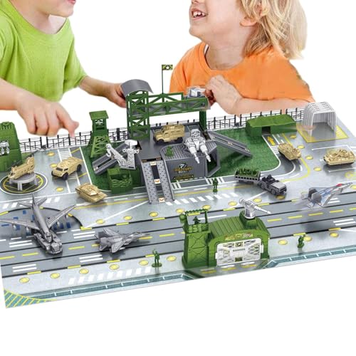 Vehículos de Figuras de Juego | Juego Educativo de Aviones - Figuras De Acción De Soldados,Para , Cumpleaños, Navidad, Fiesta, Vacaciones, Al Aire Libre, Niños, Pequeños, Hombres, Construcción