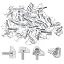 Clear-30pcs