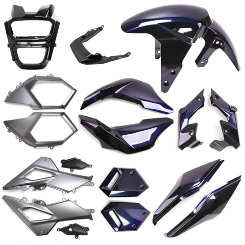 Carénage Honda Grom MSX 125 SF en ABS Mokuo violet à effet chromatique haute résistance