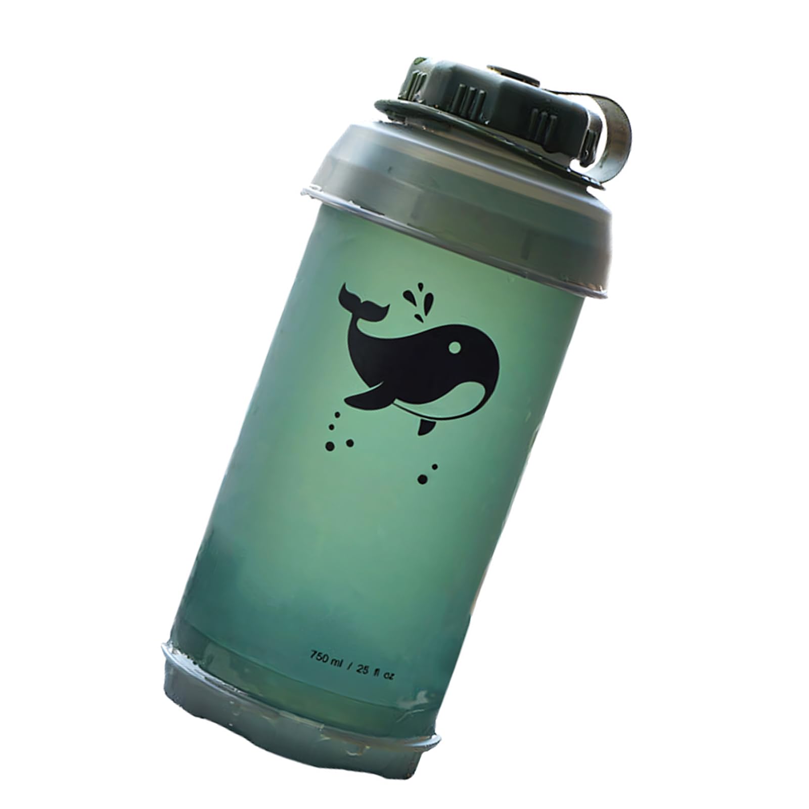 ljhnba Outdoors Squeeze Lid Drink Bottle for Biking Hiking, Sports Water Bottles Leak Proof Light Weight Cycling Cycling with Cover