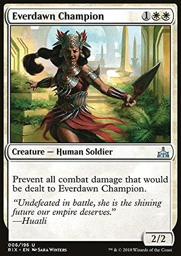 MTG Magic: The Gathering - Everdawn Champion (6) Rivals of Ixalan Rix