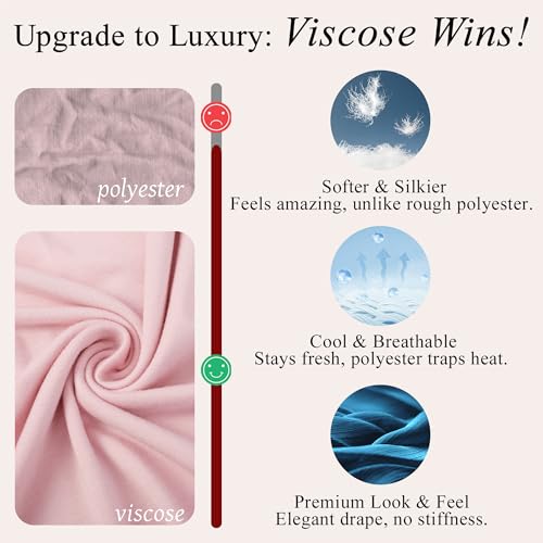 Navisting Women's Soft Knit Pajamas Set V-Neck Top and Pants Long Sleeve Two Piece Loungewear Elegant Wavy Hem Sleepwear with Color Options Cherry Blossom XL