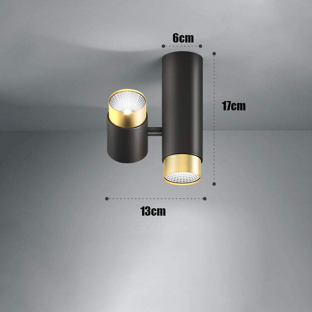 Faretti da incasso nordici a superficie, luci da corridoio moderne e semplici, plafoniere per corridoi, illuminazione per balconi, plafoniere a LED per la casa, faretti,White-Neutral light 4000K